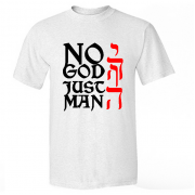 Póló - No God Just Man - Fehér